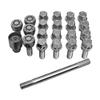 Forged Replacement Wheel Bolt Package with Locking Bolts to fit Renault Laguna Mk1 V6 (from 1992 to 1999)