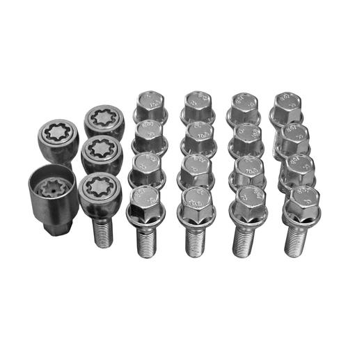 Replacement Wheel Bolt Package with Locking Bolts Volvo 850 (5 bolt) (from 1992 to 1997)
