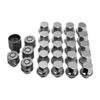 Forged Replacement Wheel Nut Package with Locking Nuts to fit Toyota Land Cruiser (6 nut) (from 2005 to 2014)