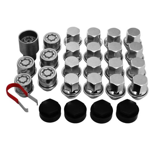 Replacement Wheel Nut Package with Locking Nuts Jeep Wrangler (from 1987 onwards)