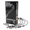 Stainless Braided Brake Hose Kit Peugeot 406 COUPE WITH BREMBO CAL
