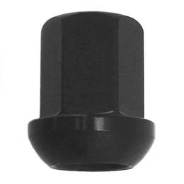 H&R Replacement Wheel Nut Set - M14x1.5, R14 seat, Black, 19mm hex, 32mm long