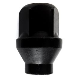 H&R Replacement Wheel Nut Set - M12x1.5, 60° seat, Black, 19mm hex, 34mm long