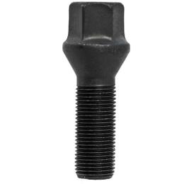 H&R Replacement Wheel Bolt Set - 26mm M14x1.25, 60° seat, Black, 17mm hex