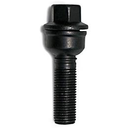 H&R Replacement Wheel Bolt Set - 30mm M14x1.5, R14 seat, Black, 17mm hex