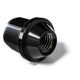 H&R Replacement Wheel Nut Set - M14x2.0, 60° seat, Black, 21mm hex, 35mm long
