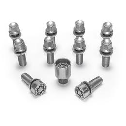 H&R Full Axle Variable PCD Wheel Bolt Set - 45mm M14x1.5, R13 seat, 17mm hex