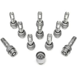 H&R Full Axle Variable PCD Wheel Bolt Set - 44mm M15x1.25, R14 seat, 17mm hex