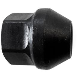 H&R Replacement Wheel Nut Set - M12x1.5, 60° seat, Black, 19mm hex, 25mm long