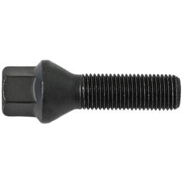 H&R Replacement Wheel Bolt Set - 45mm M14x1.5, 60° seat, Black, 17mm hex