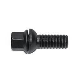 H&R Variable PCD Wheel Bolt Set - 32mm M14x1.5, R13 seat, Black, 17mm hex