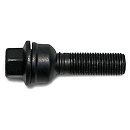 H&R Variable PCD Wheel Bolt Set - 30mm M14x1.5, R14 seat, Black, 17mm hex