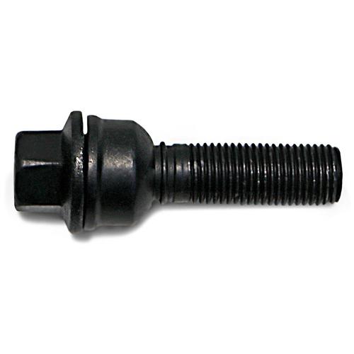 H&R Variable PCD Wheel Bolt Set - 48mm M14x1.5, R14 seat, Black, 17mm hex