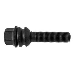 H&R Variable PCD Wheel Bolt Set - 26mm M14x1.5, R14 seat, Black, 19mm hex
