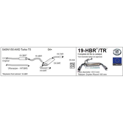 Half System Volvo V50 Turbo T5 AWD