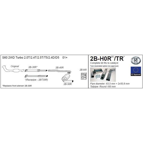 Half System Volvo S60 2WD Turbo 2.0T/2.4T/2.5T/T5/2.4D/D5 2WD