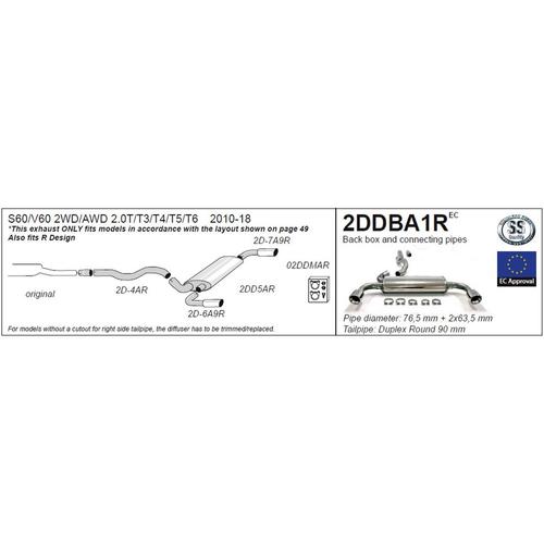Half System Volvo S60 II 2WD Turbo 2.0T/T3/T4/T5/T6