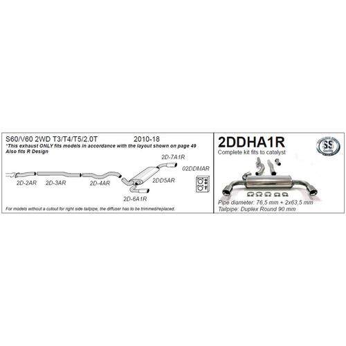 Half System Volvo S60 II 2WD Turbo 2.0T/T3/T4/T5/T6
