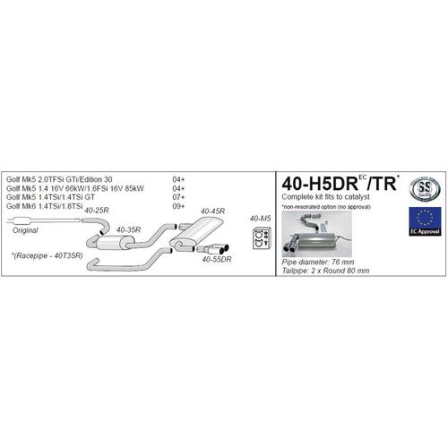 Half System Volkswagen Golf Mk6 1.4TSi 1.4TSI