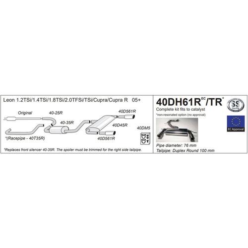 Half System Seat Leon (1P) TFSI/TSI 2.0L Turbo/Cupra (inc. R, not UK 1K variant)