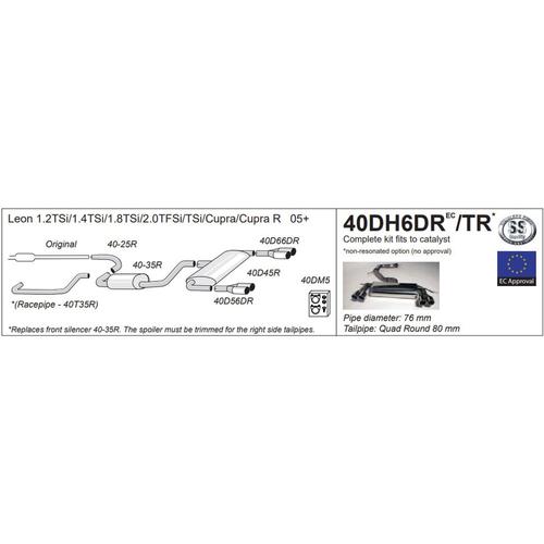 Half System Seat Leon (1P) TFSI/TSI 2.0L Turbo/Cupra (inc. R, not UK 1K variant)