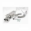 Half System (with racepipe) Seat Leon (1M) Turbo 1.8i Turbo (not Cupra R)