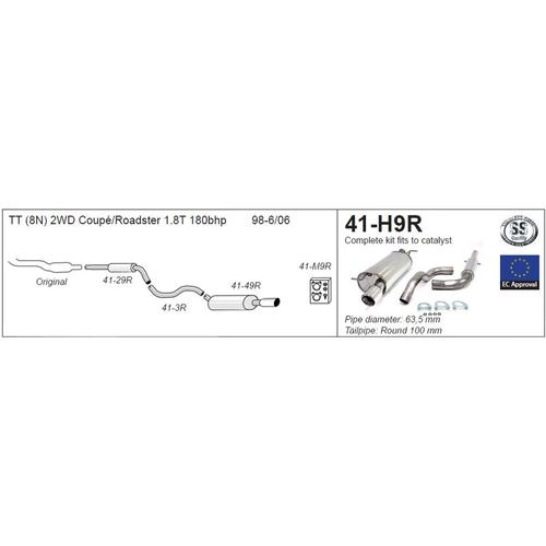 Half System Audi TT (8N) 1.8T 2WD 180BHP