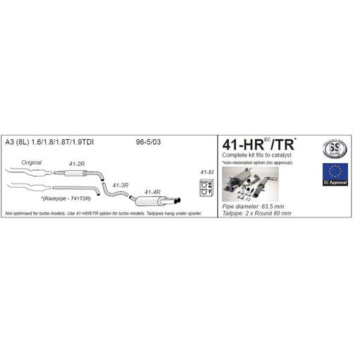 Half System Audi A3 (8L) (Non-Petrol Turbo) + TDI 1.6/1.8/1.9TDI