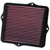 K&N Replacement Element Panel Filter to fit Honda CRX Targa/Del Sol 1.6i (from 1992 to 1998)
