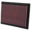 K&N Replacement Element Panel Filter to fit BMW X3 (E83) 2.5i (from 2004 to Aug 2006)