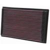 K&N Replacement Element Panel Filter to fit Opel Calibra 2.0i (from 1990 to 1997)