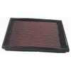 K&N Replacement Element Panel Filter to fit Vauxhall Cavalier MK III 1.7td (from 1990 to 1995)