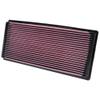 K&N Replacement Element Panel Filter to fit Jeep Wrangler II (TJ) 2.5i (from 1996 to 2002)
