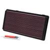 K&N Replacement Element Panel Filter to fit Jeep Cherokee (XJ) 4.0i (from 1996 to 2001)