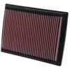 K&N Replacement Element Panel Filter to fit Kia Sportage II (JE) 2.0d (from 2004 to Mar 2007)