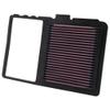 K&N Replacement Element Panel Filter to fit Toyota Prius 1.5 Hybrid (from 2004 to 2009)