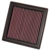 K&N Replacement Element Panel Filter to fit Infiniti G 3.7i (from 2008 to 2013)