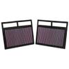 K&N Replacement Element Panel Filter to fit Mercedes CL (C215) CL 600 (from Oct 2002 to 2006)
