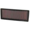 K&N Replacement Element Panel Filter to fit Smart City Coupé/Cabrio/Fortwo (450/451) 1.0i inc. Brabus Turbo (from 2007 to 2014)