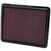 K&N Replacement Element Panel Filter to fit Kia Optima III (TF) 2.0i (from 2011 to 2015)