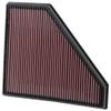 K&N Replacement Element Panel Filter to fit Cadillac CTS 3.6i (from 2015 onwards)