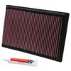 K&N Replacement Element Panel Filter to fit Skoda Felicia 1.9d (from 1995 to 2000)