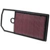 K&N Replacement Element Panel Filter to fit Seat Arosa (6H) 1.4i 100hp (from 1999 to 2004)