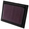 K&N Replacement Element Panel Filter to fit Ford Fiesta V 1.25i (from 2002 to 2005)
