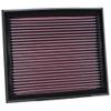 K&N Replacement Element Panel Filter to fit Ford Galaxy II 2.5i (from 2006 to 2010)