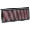 K&N Replacement Element Panel Filter to fit Mitsubishi Colt VI 1.1i (from 2004 to 2012)
