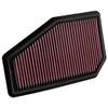 K&N Replacement Element Panel Filter to fit Honda Civic VIII/Coupé 2.0 Type R (from 2007 to 2010)
