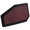 Replacement Element Panel Filter Honda Civic VIII/Coupé 2.0 Type R