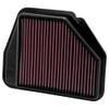 K&N Replacement Element Panel Filter to fit Opel Antara 2.0d (from 2006 to 2011)