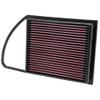 K&N Replacement Element Panel Filter to fit Peugeot 207 1.6 eHDi (from 2010 to 2015)